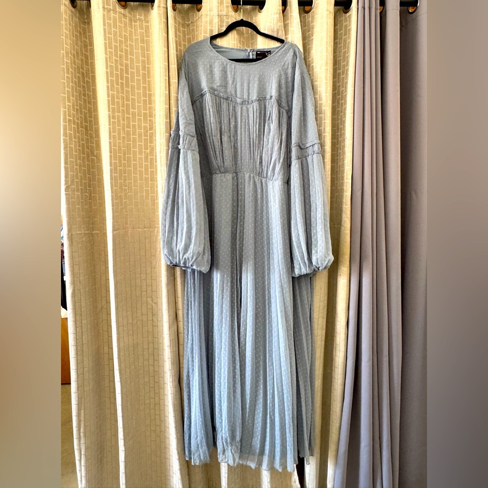 ASOS SIZE 26  Powder Blue Maxi